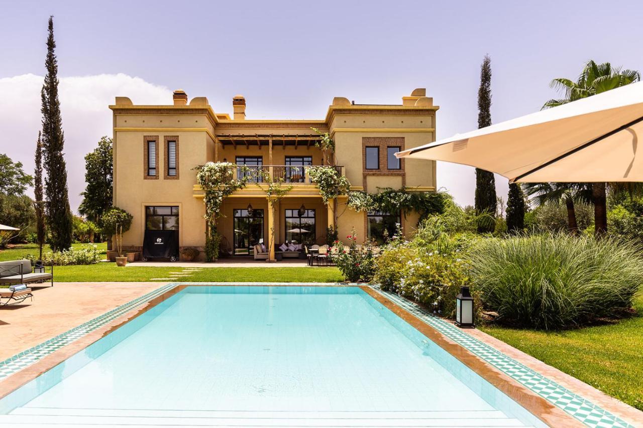 Villa De Luxe Avec Piscine Privee Et Golf Marrakesh Exterior photo