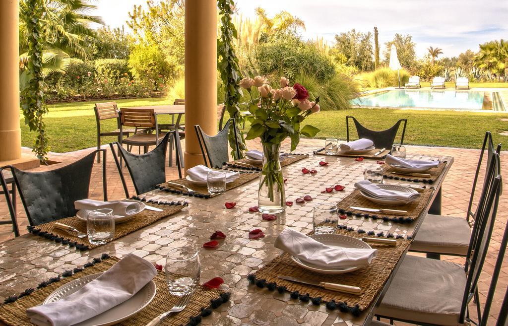 Villa De Luxe Avec Piscine Privee Et Golf Marrakesh Exterior photo